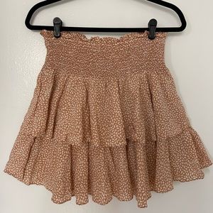 H&M flowy mini skirt